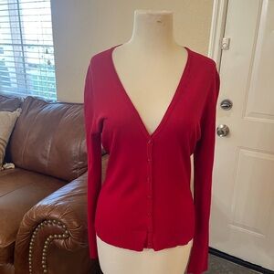 Women’s Finity Cardigan Red, Size L ( excellent condition)
